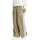 Adidas Iconic Woven Wide Leg Track Tracksuit Bottoms with Bunjees