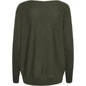 Culture Pullover 'CU Annemarie' verde escuro