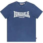 Lonsdale Camisa 'Stofa' navy / branco