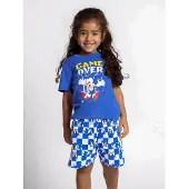 Sonic Pijama De Manga Curta Sonic