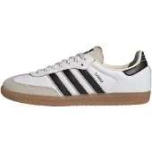 Adidas Originals Sapatilhas baixas 'Samba' ecru / preto / branco