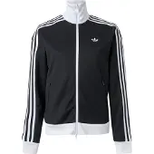 Adidas Originals Casaco em moletão 'Classic' preto / branco
