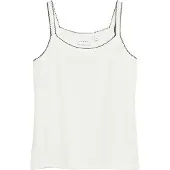 Comma Top preto / branco