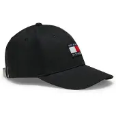 Tommy Hilfiger Chapéu 'Kids' Flag Logo Six-panel Baseball' vermelho / preto / branco