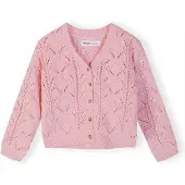 MINOTI Casaco de malha rosa claro