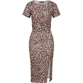 Cloud5ive Vestido castanho / cappuccino / preto
