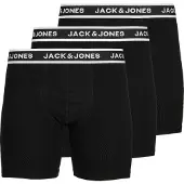 Plus Boxers Solid Plus Size 3 Unidades