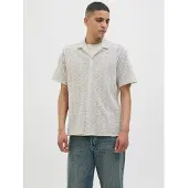 Jack & Jones Camisa 'JORSummer Luke' creme / azul claro