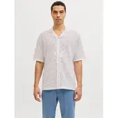 Jack & jones Casaco de malha 'JJCHRIS' branco
