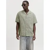 Jack & Jones Camisa De Manga Curta Summer Linen Blend Resort