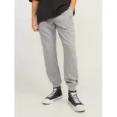 Jack & Jones Calças 'JPSTGordon JJShark' cinzento / preto