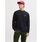 Jack & Jones Sweatshirt 'JJEARCHIVE' preto / branco