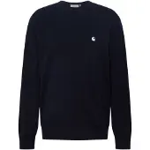 Carhartt WIP Sweatshirt 'Madison' navy / branco