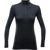 Devold Camiseta De Manga Comprida Com Meia-zíper Breeze Merino 150