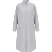 Imily Bela Vestidos camiseiros cinzento