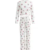 Imily Bela Pijama mistura de cores / branco