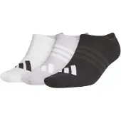 Adidas Meias de desporto 'PERFORMANCE 3 PACK NO SHOW' cinzento claro / preto / branco