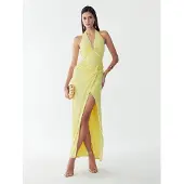 BWLDR Vestido 'Dakota' amarelo