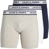 Jack & Jones Boxers Solid Plus Size 3 Unidades