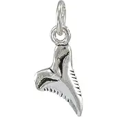 Dive Silver Pingente Shark Tooth Charm