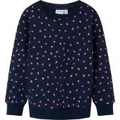 Name it Sweatshirt 'Davina' safira / roxo / rosa claro