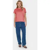 Saint tropez Camisa 'Haga' vermelho fogo