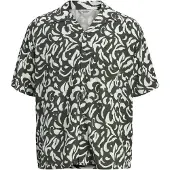 JJ REBEL Camisa De Manga Curta Blossom Resort