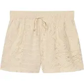 Superdry para mulher. W7110516A Short de Renda bege (XS), Casual, Algodão