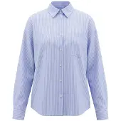 Imily Bela Blusa azul claro