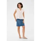 Kaffe Blusa 'Valerie' branco