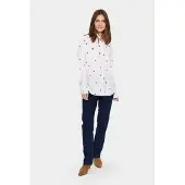 Saint tropez Blusa 'Dianne' azul / branco