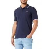 HUGO Camisa 'Dinoso' azul escuro / branco