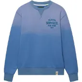 Superdry para homem. M2014563A Camisola Block Text azul (XXL), Casual, Algodão