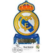 Real Madrid Hala Madrid Luminária Despertador 3d