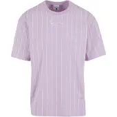 Karl kani Camisa roxo / branco