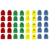 Softee Colete De Treino Numbered 11-15 5 Unidades