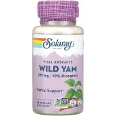 Solaray Cápsulas Wild Yam 60 Unidades