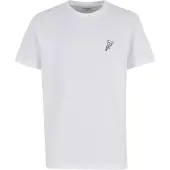 Mister tee Camisa 'Pizza' preto / branco