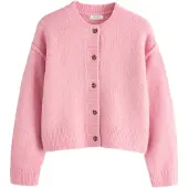 Next Casaco de malha cor-de-rosa