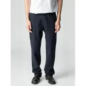 TeeShoppen Calças ' Wide ' navy