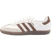 Adidas Originals Sapatilhas baixas 'Samba' estuque / castanho / branco