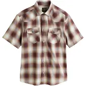 Next Camisa bege / cinzento claro / vermelho escuro / branco