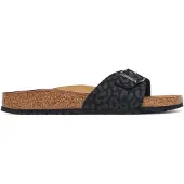 Birkenstock - Sandálias e chinelos mulher - Madrid SYN Narrow Black para Mulher - Tamanho 38 - Preto