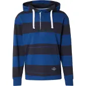Pepe Jeans para homem. PM5800177 Moletom Joe Stripes azul (XXL), Casual, Algodão