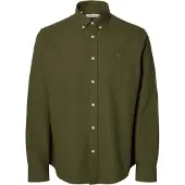 Selected Camisa De Manga Comprida Regrick Oxford Flex