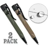 Rite in the rain Mini Bolt-Action Pen Set TAC20, Flat Dark Earth, OD-Green, conjunto de 2 canetas