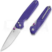 Bestechman Navalha Velix - Satin + Stonewash - G10, púrpura