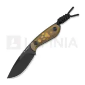 Kizer Cutlery Buddy 1081A1 Black Nitro-V, Ultem, faca fixa, Maksim Epifantsev design