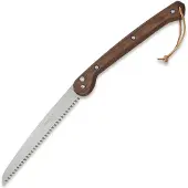 Woxna Ljusnan 113025 Foldable Saw, madeira de nogueira, aço inoxidável, serra dobrável, 25 cm
