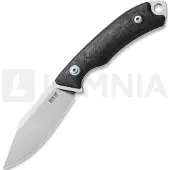 MKM Knives MKM Pocket Tango 4 MK PT4-CF Satin Elmax, Marbled Carbon Fiber, faca fixa, David C Andersen design